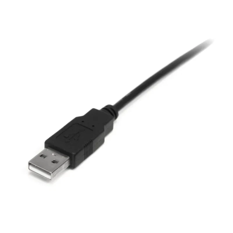StarTech.com USB 2.0 Male USB 2.0 Type A to Male Mini USB Type B Cable, Black, 2m USB2HABM2M