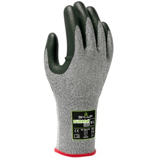 Showa Grey HPPE Polyester Work Gloves with Nitrile Foam Coating Size 9 SHO386