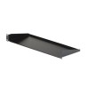 StarTech.com Black Steel Shelf, 1U Rack Unit, 15kg Maximum Load, 17.4mm Width x 178mm Depth, Ventilated, CE RoHS CABSHELF1U