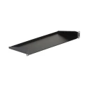 StarTech.com Black Steel Shelf, 1U Rack Unit, 15kg Maximum Load, 17.4mm Width x 178mm Depth, Ventilated, CE RoHS CABSHELF1U