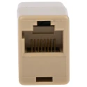 RS PRO RJ45 UTP Coupler Cat3 Network Ethernet Connector 22.02mm x 16mm x 37.3mm 186-3048