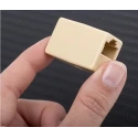 RS PRO RJ45 UTP Coupler Cat3 Network Ethernet Connector 22.02mm x 16mm x 37.3mm 186-3048
