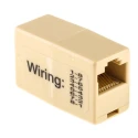 RS PRO RJ45 UTP Coupler Cat3 Crossed Wiring 22.02mm x 16mm x 37.3mm 186-3054