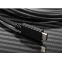 RS PRO IC Socket USB Cable, Male USB Type A to Male USB Type C, Black, 2 m, 20V 186-3053