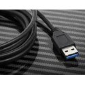 RS PRO IC Socket USB Cable, Male USB Type A to Male USB Type C, Black, 2 m, 20V 186-3053