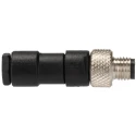 RS PRO Industrial Circular Connector 4 Contacts Cable Mount M8 Plug Male Threaded IP67 30V 4A 186-3087