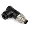 RS PRO Circular Connector 3 Contacts Cable M8 Plug Male IP67 30V 4A Nylon Housing 186-3092