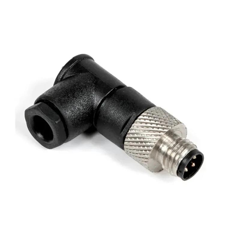 RS PRO Circular Connector 3 Contacts Cable M8 Plug Male IP67 30V 4A Nylon Housing 186-3092