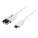RS PRO USB 2.0 Male USB Type A to Male Micro USB Type B Cable 1 m USBPAUB1MW