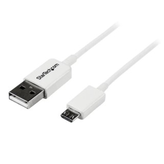 RS PRO USB 2.0 Male USB Type A to Male Micro USB Type B Cable 1 m USBPAUB1MW
