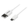 RS PRO USB 2.0 Male USB Type A to Male Micro USB Type B Cable 1 m USBPAUB1MW