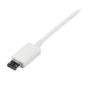RS PRO USB 2.0 Male USB Type A to Male Micro USB Type B Cable 1 m USBPAUB1MW