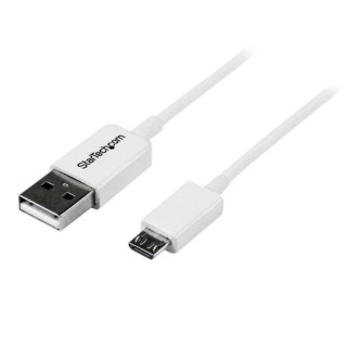 RS PRO USB 2.0 Male USB Type A to Male Micro USB Type B Cable 2m USBPAUB2MW
