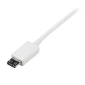 RS PRO USB 2.0 Male USB Type A to Male Micro USB Type B Cable 2m USBPAUB2MW