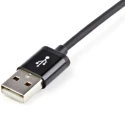 StarTech.com USB 2.0 Male USB Type A to Male Lightning Connector Cable Black 2m USBLT2MB