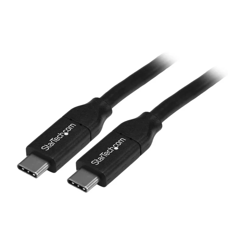 StarTech.com USB 2.0 Male USB Type C to Male USB Type C Cable Black Jacket 4 m USB2C5C4M