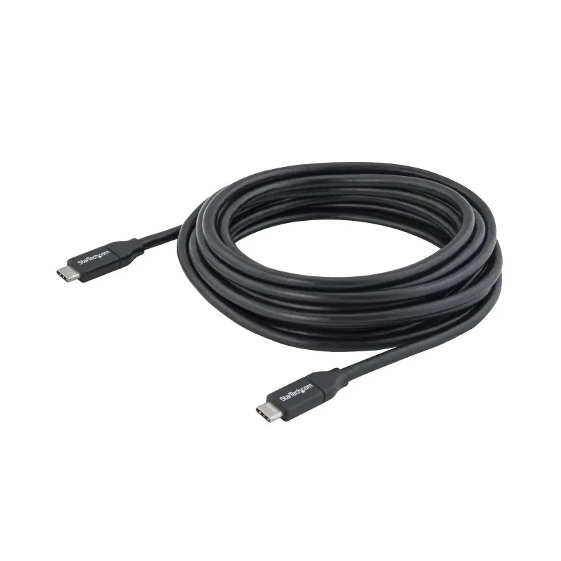 StarTech.com USB 2.0 Male USB Type C to Male USB Type C Cable Black Jacket 4 m USB2C5C4M