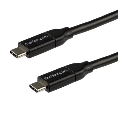 StarTech.com USB 2.0 Male USB Type C to Male USB Type C Black Cable 3m USB2C5C3M