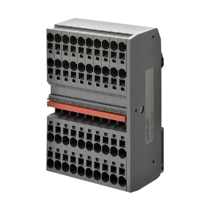 Omron XW6T Series DIN Rail Terminal Block Blue Push-in Technology 17.5A 500V XW6T-COM1.5X40BL