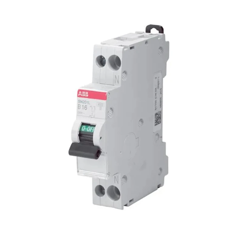 ABB Miniature Circuit Breaker 1-Pole 32A Type C 230V AC 4.5 kA Breaking Capacity SN201