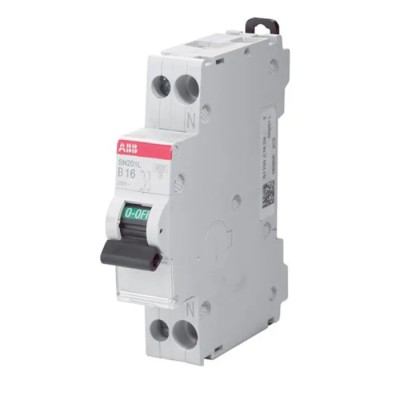 ABB Miniature Circuit Breaker SN201, 1-Pole, 40A, Type C, 230V AC, 4.5 kA Breaking Capacity SN201