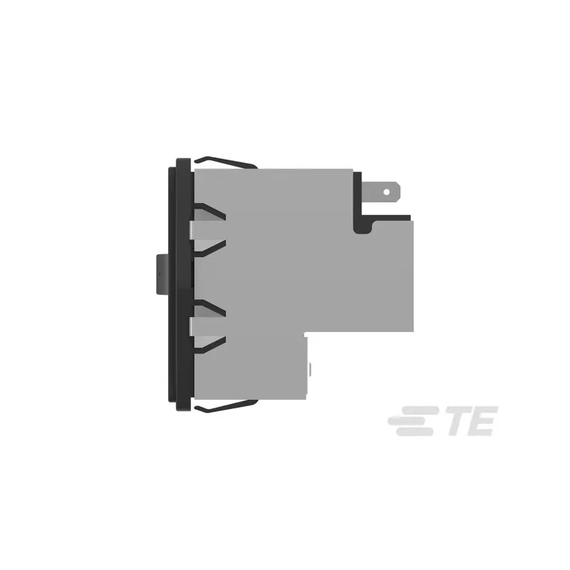 TE Connectivity Corcom P Series IEC Power Line Filter 115V AC, 230V AC, 6A, Flange Mount, Faston Termination PE0S0DS6B