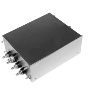 TE Connectivity Corcom EP Dual Stage Flange RFI Power Line Filter 3A 250V ac 50Hz, 60Hz Fast-On 3EP1