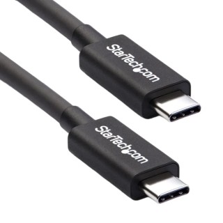 StarTech.com Thunderbolt Cable USB-C 3.2 USB4 500 mm Length 40 Gbps Throughput TBLT34MM50CM