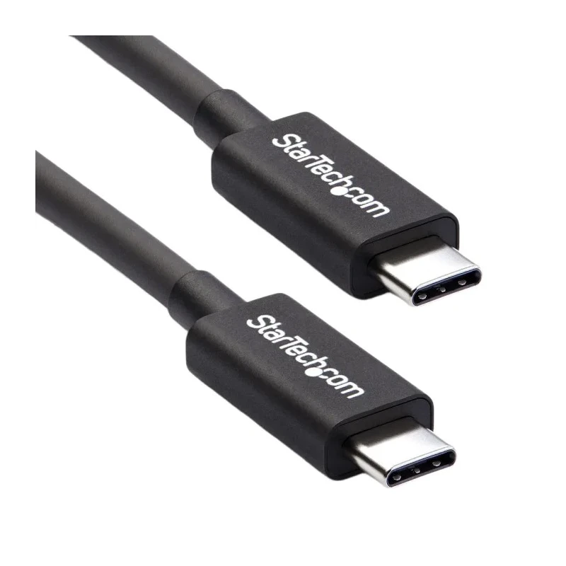 StarTech.com Thunderbolt Cable USB-C 3.2 USB4 500 mm Length 40 Gbps Throughput TBLT34MM50CM