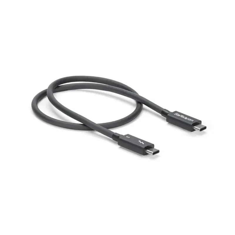 StarTech.com Thunderbolt Cable USB-C 3.2 USB4 500 mm Length 40 Gbps Throughput TBLT34MM50CM