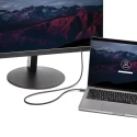 StarTech.com Thunderbolt Cable USB 3.2 20Gbps 1 m Length DisplayPort 1.2 Support TBLT3MM1M