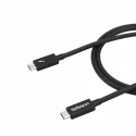 StarTech.com Thunderbolt Cable USB 3.2 20Gbps 1 m Length DisplayPort 1.2 Support TBLT3MM1M