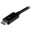StarTech.com Thunderbolt Cable USB 3.2 20Gbps 1 m Length DisplayPort 1.2 Support TBLT3MM1M