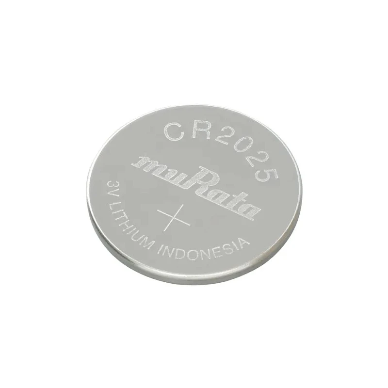 Murata CR2025 Button Battery 3 V 20 mm Diameter 160 mAh CR Series CR2025