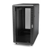 StarTech.com RK Series 22U Floor Standing Steel Server Cabinet Black 603mm Depth 1000mm Width 1112mm Height RK2236BKF