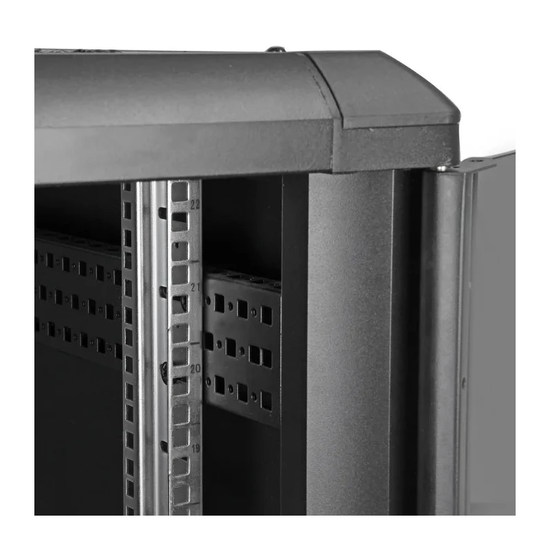 StarTech.com RK Series 22U Floor Standing Steel Server Cabinet Black 603mm Depth 1000mm Width 1112mm Height RK2236BKF