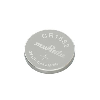 Murata CR1632 Button Battery 3 V 140mAh Lithium Manganese Dioxide 16 mm Diameter 97384009