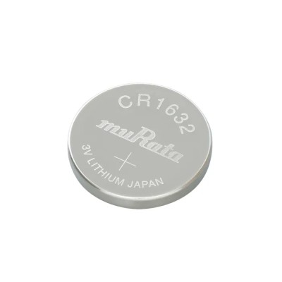 Murata CR1632 Button Battery 3 V 140mAh Lithium Manganese Dioxide 16 mm Diameter 97384009