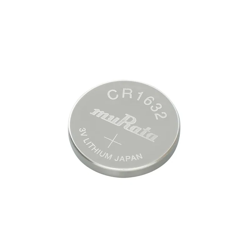 Murata CR1632 Button Battery 3 V 140mAh Lithium Manganese Dioxide 16 mm Diameter 97384009