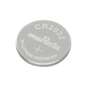 Murata CR2032 Button Battery 3 V 220mAh 20 mm Diameter High Energy Density CR2032