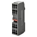 Omron XW6T Series Din Rail Terminal Block Red Screw Termination 17.5A 500V XW6T-COM1.5X40RD