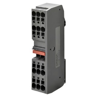 Omron XW6T Series Din Rail Terminal Block Red Screw Termination 17.5A 500V XW6T-COM1.5X40RD