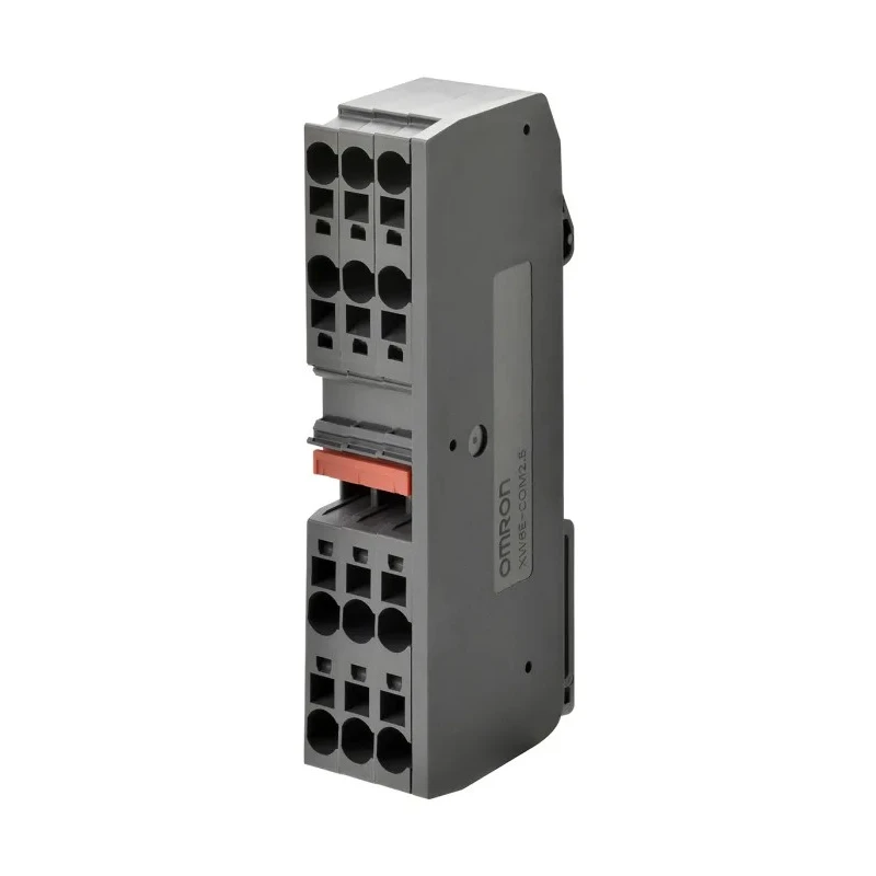 Omron XW6T Series Din Rail Terminal Block Red Screw Termination 17.5A 500V XW6T-COM1.5X40RD