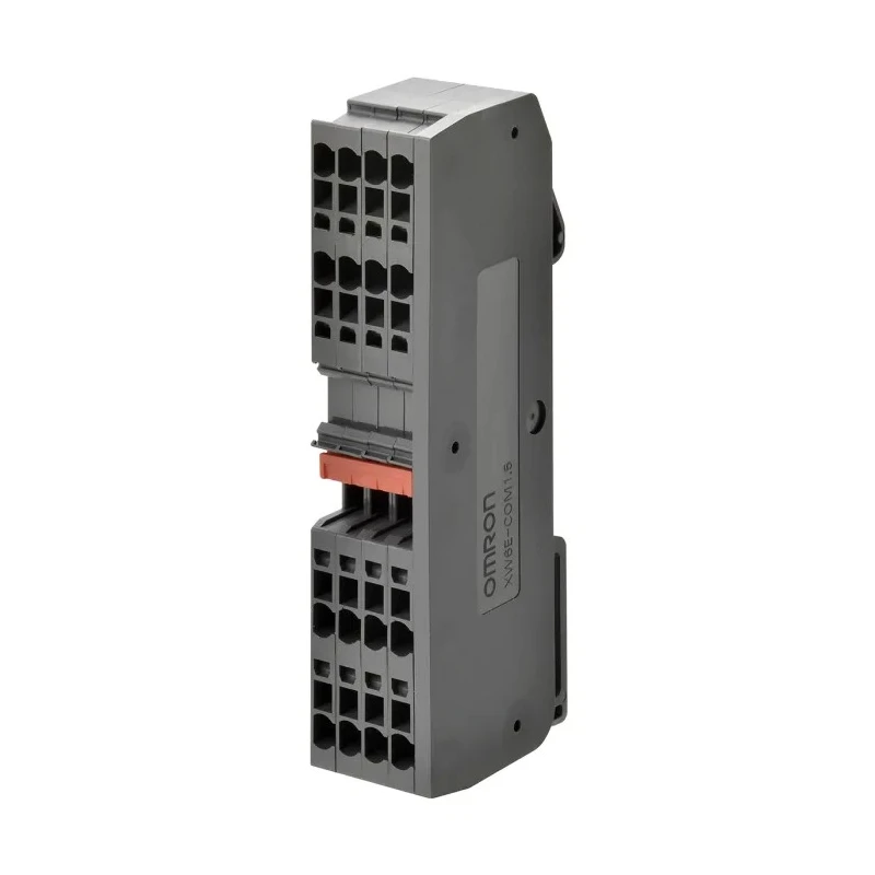 Omron XW6T Series DIN Rail Terminal Block Red, Screw Termination, 800V, 24A Current XW6T-COM2.5X12RD