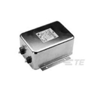 TE Connectivity High Performance RFI Power Line Filter Flange Mount Threaded Bolt Termination 15A 250V AC 50-60Hz 1 15VT6