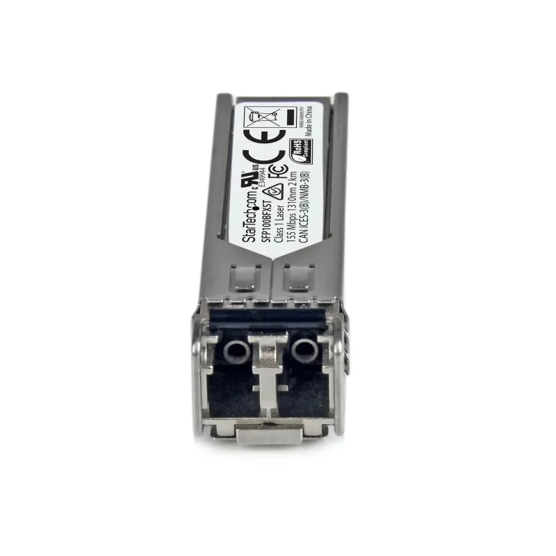 StarTech.com LC Multimode Transceiver Module Full Duplex Half Duplex 100Mbps SFP100BFXST