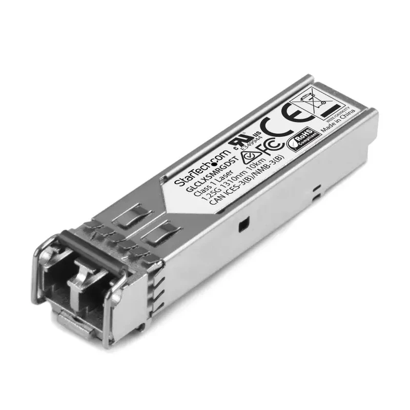 StarTech.com LC Single Mode Transceiver Module, Full Duplex, 1310nm Wavelength, 1000Mbps Network Speed GLCLXSMRGDST