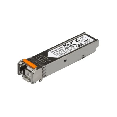 StarTech.com LC Single Mode Fiber Optic Transceiver Module Full Duplex 1000Mbps SFP1000BXDST