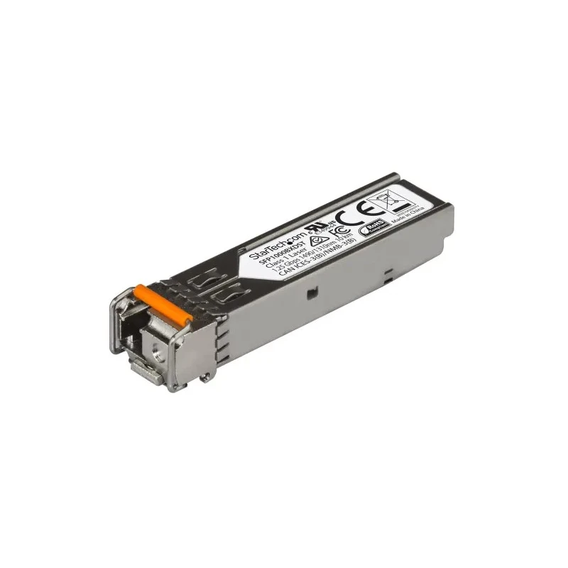 StarTech.com LC Single Mode Fiber Optic Transceiver Module Full Duplex 1000Mbps SFP1000BXDST