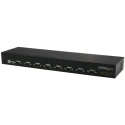 StarTech.com RS232 Interface Converter 8 Ports 921.6 kbps USB-B to D-Sub Rack Mount 